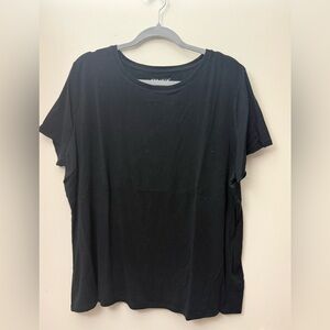 Ava & Viv Black Crewneck Tee